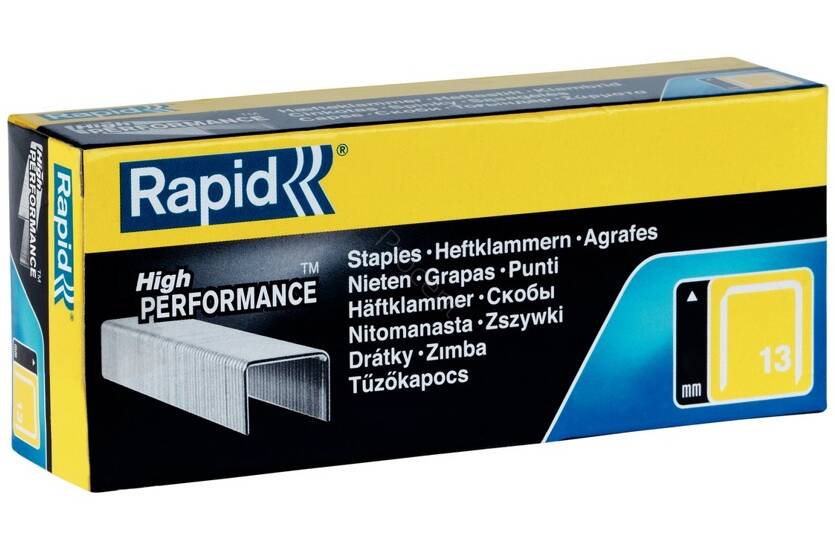 Zszywki RAPID typ 13 HIGH PERFORMANCE 4 mm (opak. 5000 szt.)