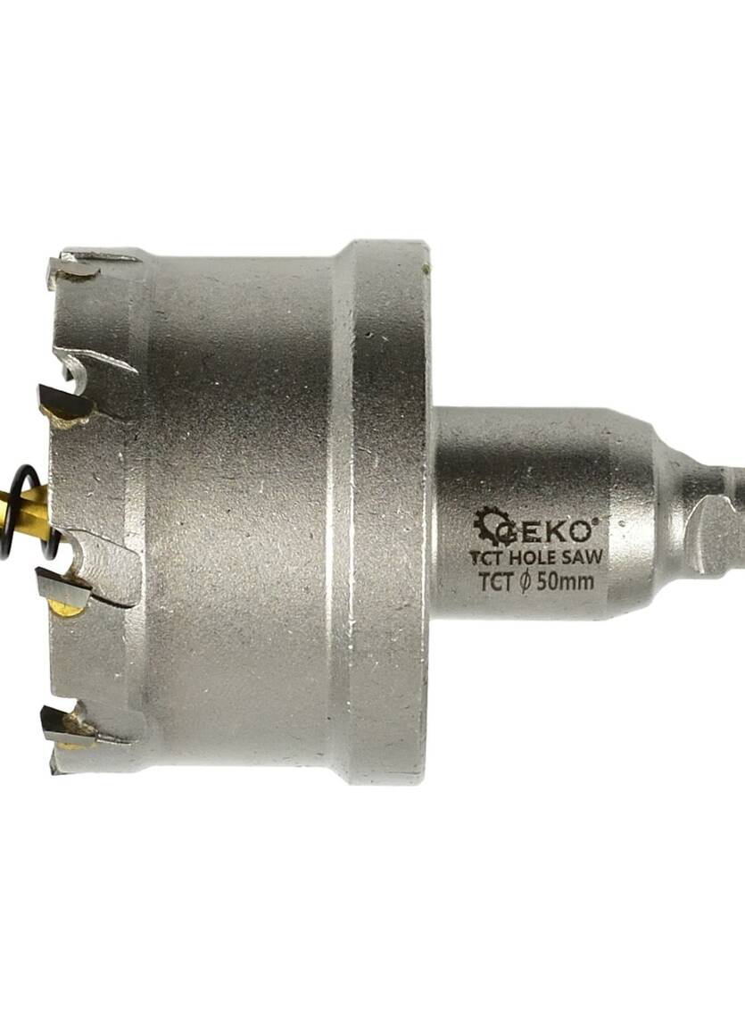 Otwornica widiowa - koronka do metalu 50mm z wiertłem tytanowym (60)