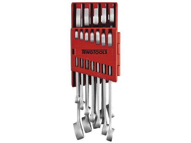 Zestaw kluczy płasko-oczkowych Teng Tools 8512A	