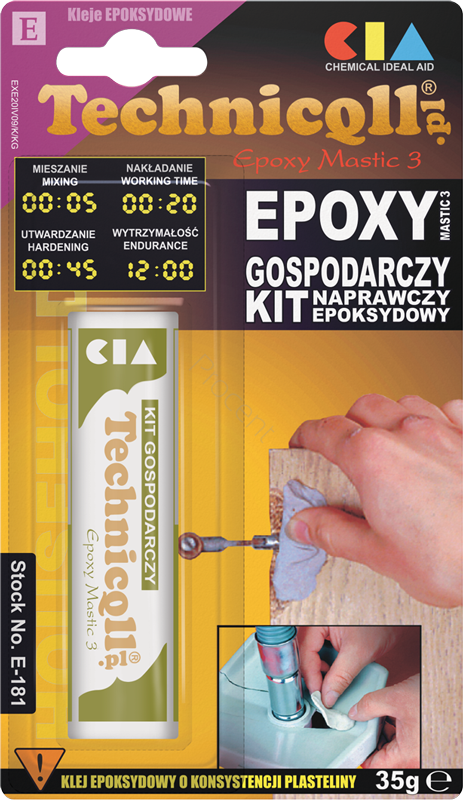 Kit gospodarczy epoksydowy TECHNICQLL