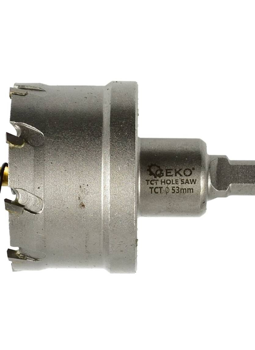 Otwornica widiowa - koronka do metalu 53mm z wiertłem tytanowym (60)