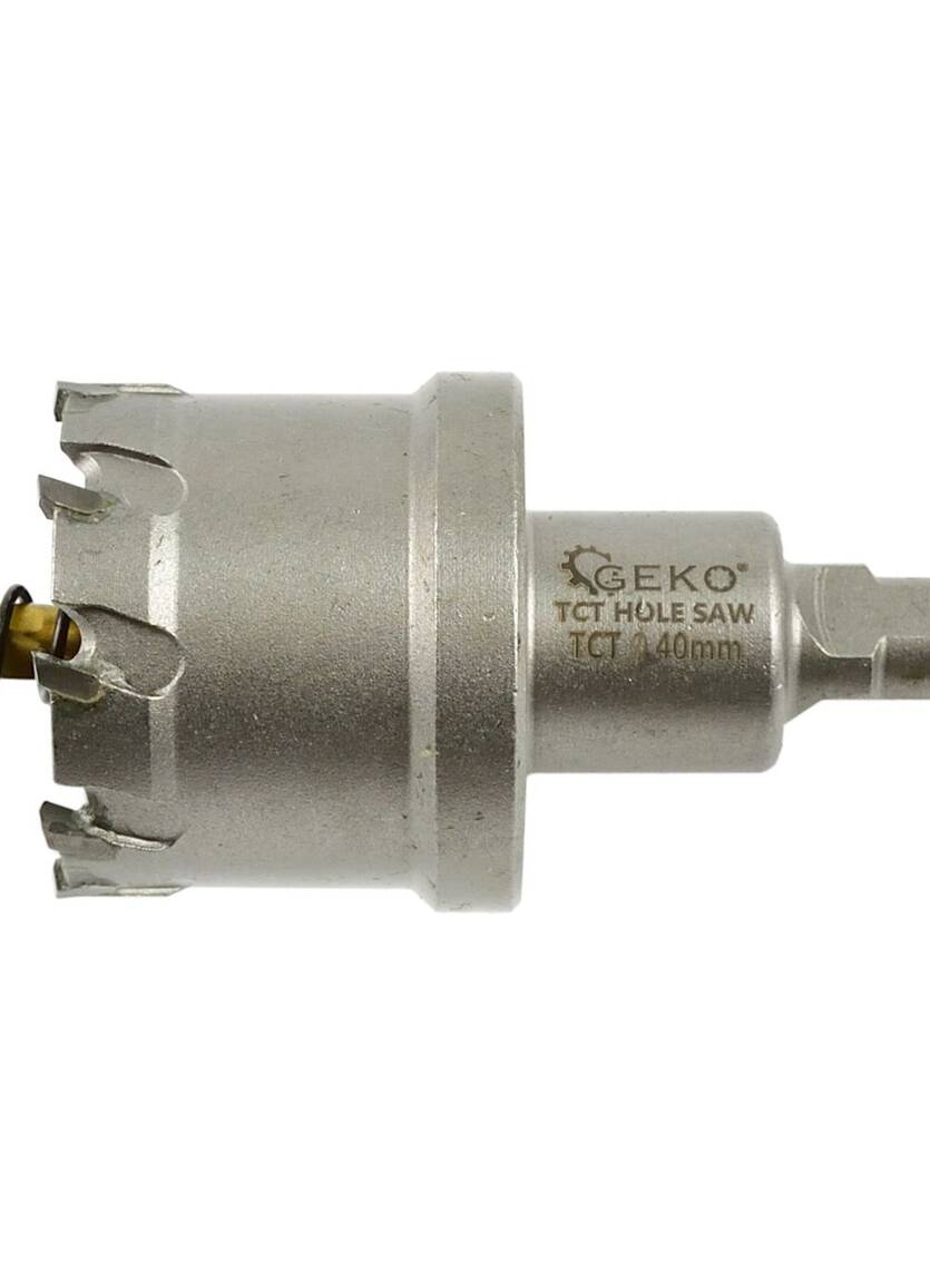 Otwornica widiowa - koronka do metalu 40mm z wiertłem tytanowym (100)