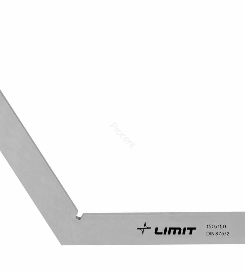 Kątownik płaski 120° 150 x 150 mm DIN 875/2 Limit 